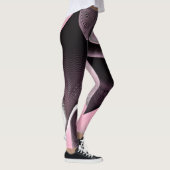 Leggings Tourbillon rose 45 (Droite)