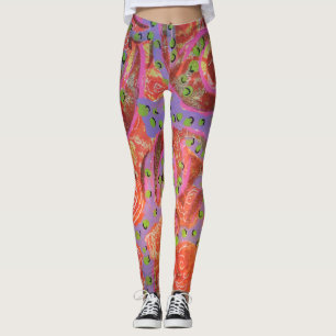 Leggings - Tourbillons Colorés