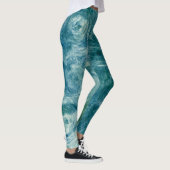 Leggings Tourbillons verts (Droite)