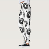 Leggings Tourne-disque Retro Vinyl Record (Gauche)