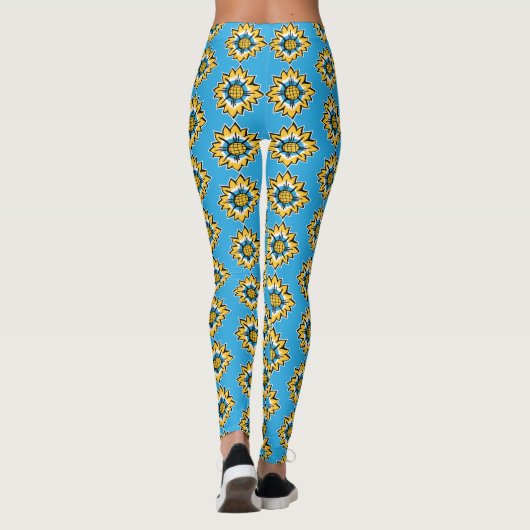 Leggings Tournesol (Dos)