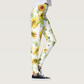 Leggings Tournesol aquarelle (Droite)