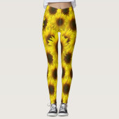 Leggings Tournesol captivant (Devant)