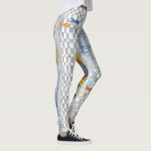 Leggings Tournesol et Rêves Cheques (Droite)