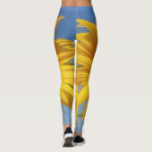 Leggings Tournesol jaune (Dos)