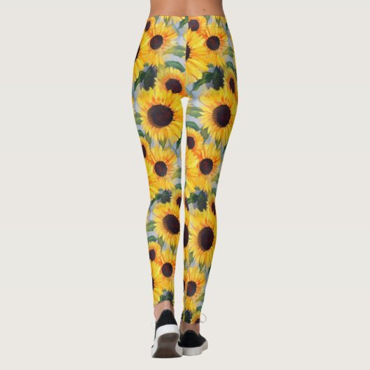Leggings Tournesol jaune (Dos)