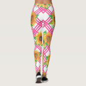 Leggings Tournesol rose (Dos)