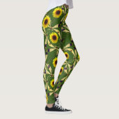 Leggings Tournesol vert de la forêt Dragenfly (Droite)