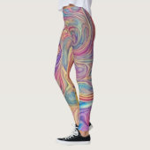 Leggings Tournoyants de couleur (Gauche)