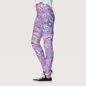 Leggings Tours de couleur 3D hallucinants (Gauche)