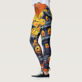 Leggings "Tours de terreur" (Gauche)