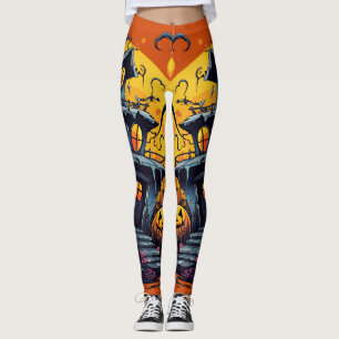 Leggings "Tours de terreur"