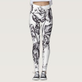 Leggings tout-imprimé (Devant)