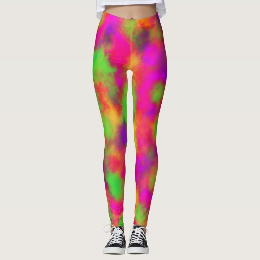 Leggings tout-imprimé (Devant)