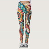 Leggings tout-imprimé (Devant)