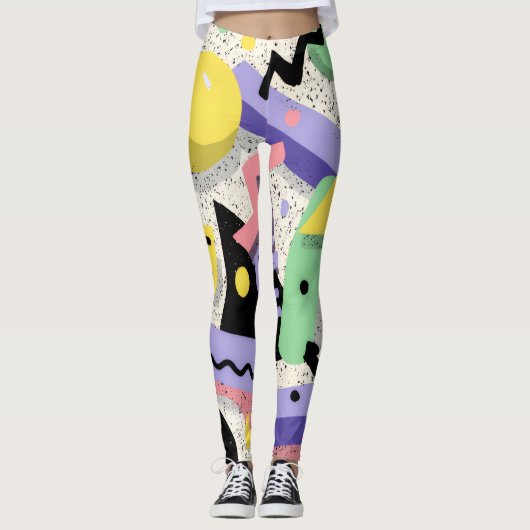 Leggings tout-imprimé pour femmes (Devant)
