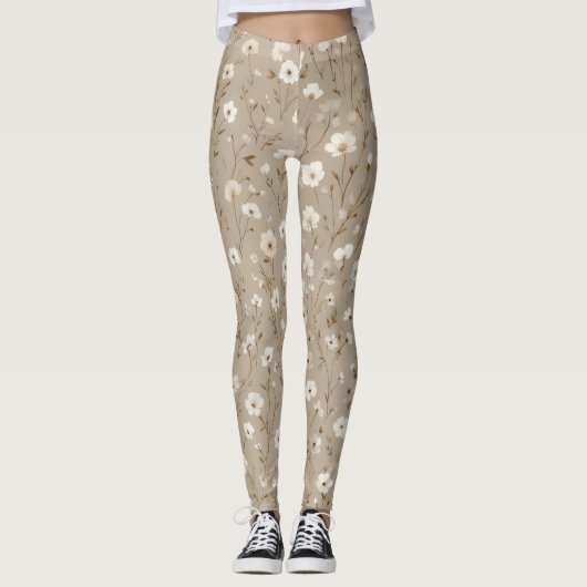 Leggings tout-imprimé pour femmes (Devant)