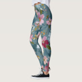 Leggings tout-imprimé pour femmes (Gauche)