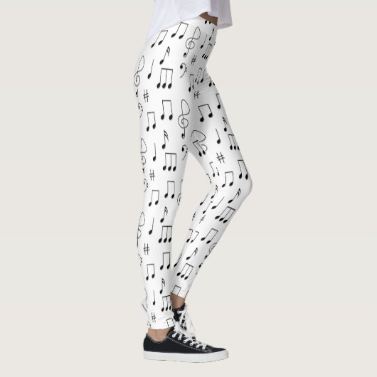 Leggings Tout juste noté blanc (Droite)