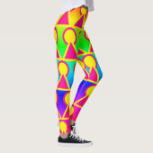 Leggings tout-sur-impression colorés (Droite)
