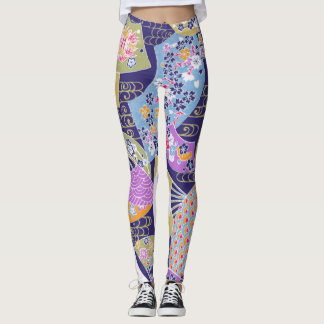 Leggings tout-sur-impression Conception de ventila