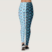 Leggings tout-sur-impression d'alimentation de Zer (Dos)
