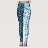 Leggings tout-sur-impression d'alimentation de Zer (Devant)