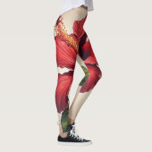 Leggings tout-sur-impression Motif de Hibiscus (Droite)