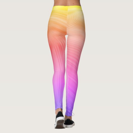 Leggings tout-sur-impression Pastel (Dos)