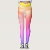 Leggings tout-sur-impression Pastel (Devant)