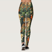 Leggings Tout-Sur-Imprimé Léopard De Jungle Tropic (Dos)