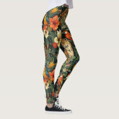 Leggings Tout-Sur-Imprimé Léopard De Jungle Tropic (Droite)