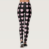 Leggings Toutes les jambes des femmes du coeur (Dos)