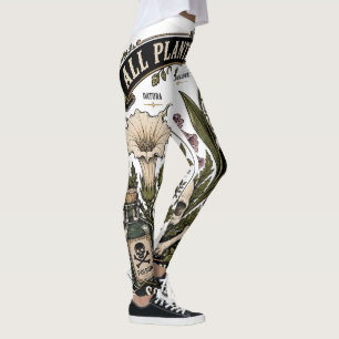 Leggings Toutes les plantes sont comestibles, certaines seu