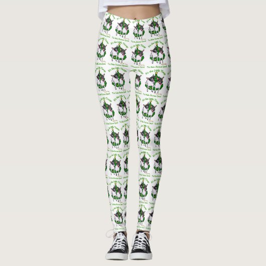 Leggings Toy Fox Terrier Noël (Devant)