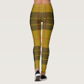 Leggings traditionnels écossais de tarte jaune (Dos)