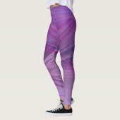 Leggings Traînées violettes (Gauche)