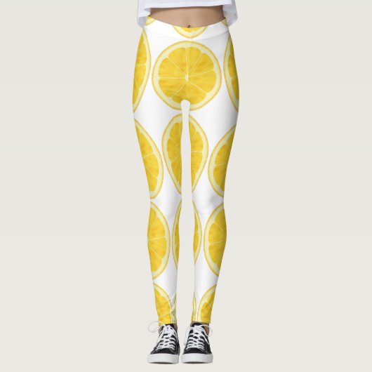 Leggings - Tranche de Citron (Devant)