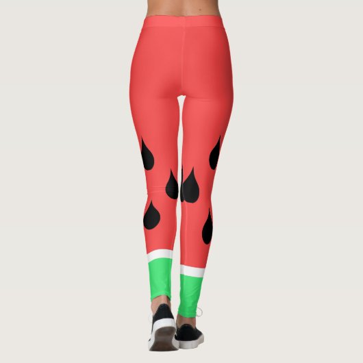 Leggings tranche de pastèque (Dos)