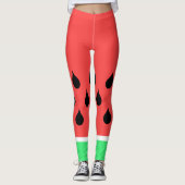 Leggings tranche de pastèque (Devant)