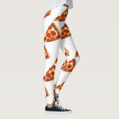 Leggings tranche de pizza pepperoni classique de SlipperyJo (Droite)