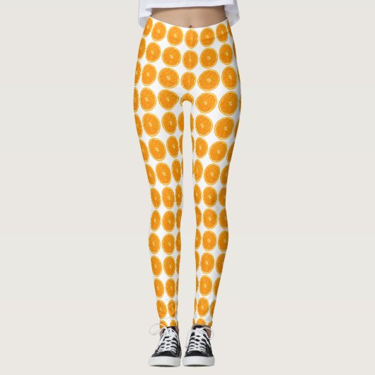 Leggings - tranche orange 2 (Devant)