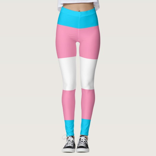 Leggings  Transgender Flag | LGBTQIA+  (Devant)