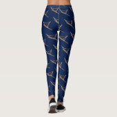Leggings Transporteur postal de l'Alaska Dog Sled (Dos)