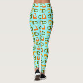 Leggings Trapézoïdes rétro (Dos)