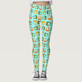 Leggings Trapézoïdes rétro (Devant)