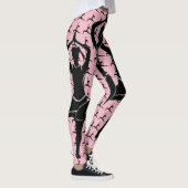 Leggings Travail rose Il Yoga Pose Silhouette (Droite)