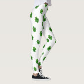 Leggings Trèfle de feuille de Patricks quatre de saint (Droite)