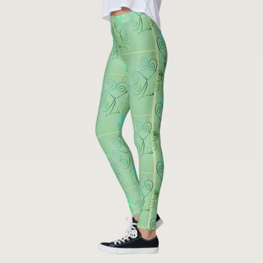 Leggings Trèfles brumeux (Gauche)