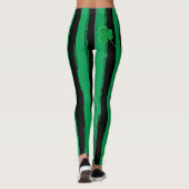 Leggings Trèfles d'Irlandais de shamrocks du jour | de St (Dos)